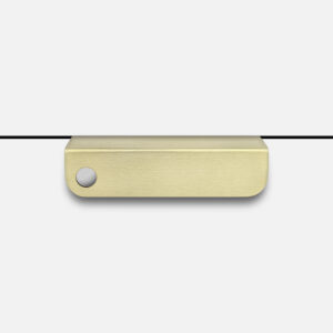 Uchwyt mosiężny krawędziowy EDIT O MATT