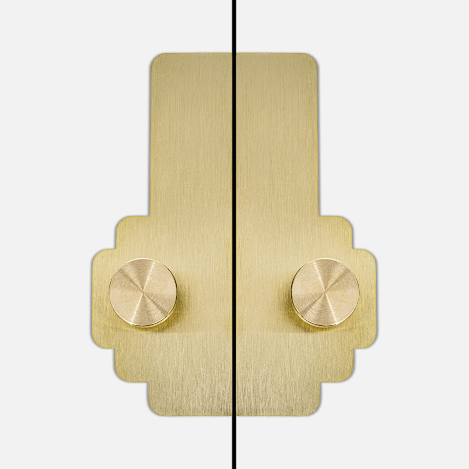 Uchwyt mosiężny Nena Morocco x 2