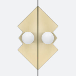 Mosiężny uchwyt PILLOW QUEEN + ODETE M x 2