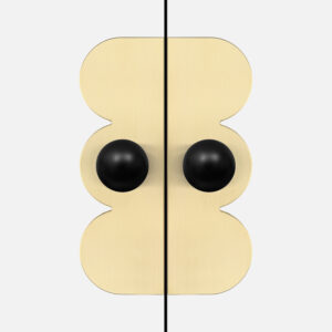 Uchwyt mosiężny PILLOW COUNTESS + ODETE M x2