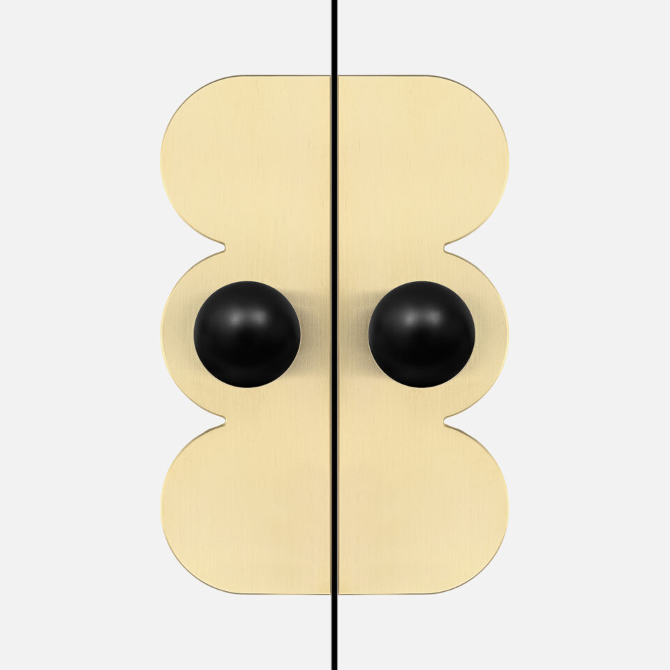 Uchwyt mosiężny PILLOW COUNTESS + ODETE M x2