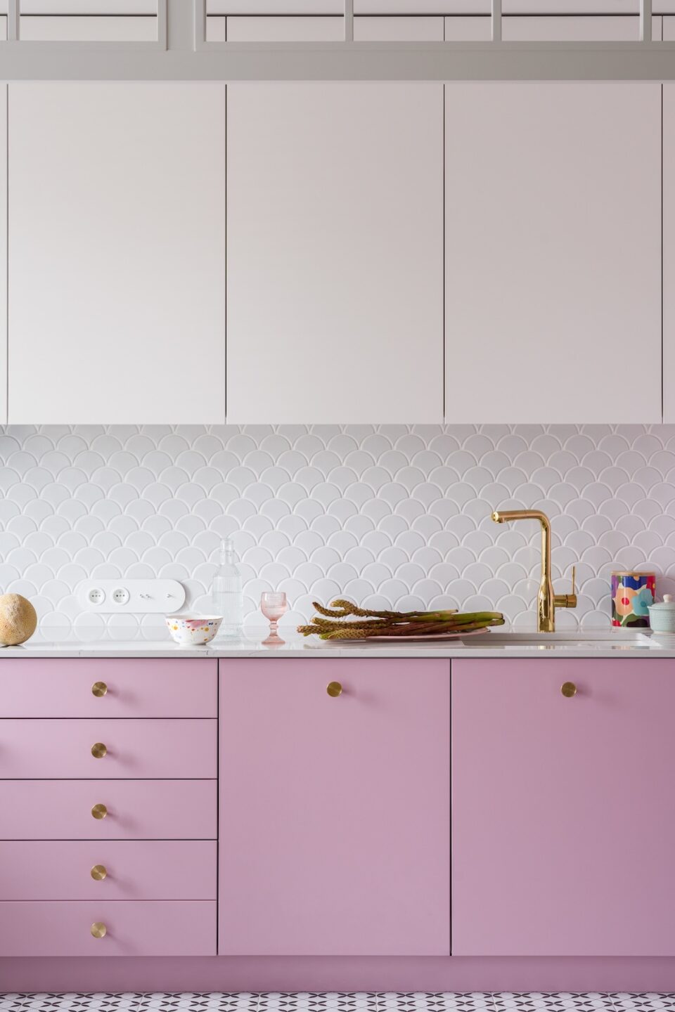 Gałka mosiężna RENE L OPEN&HIDE