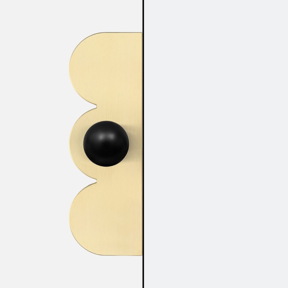 Uchwyt mosiężny PILLOW COUNTESS + ODETE M