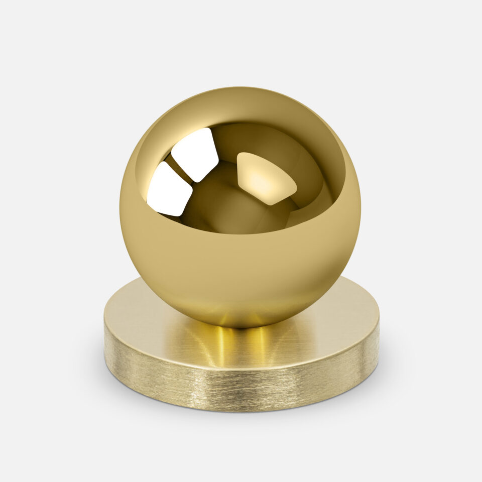 Gałka mosiężna MONA M GOLD