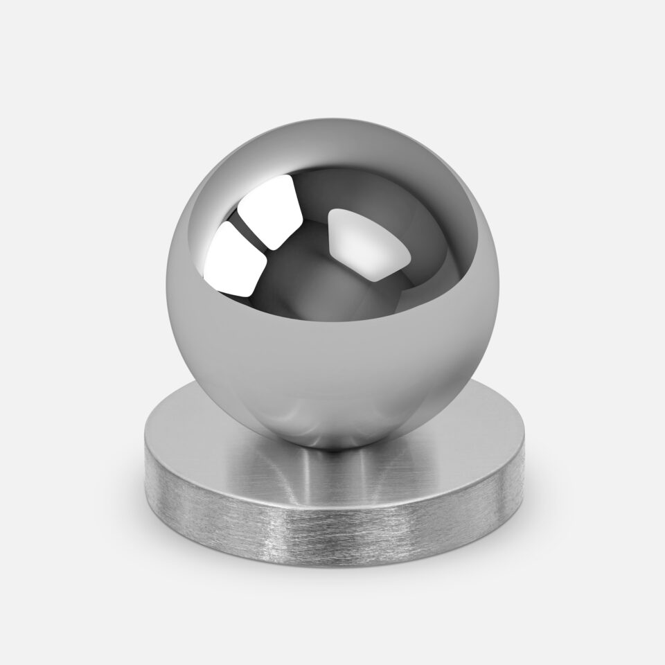 Gałka meblowa MONA M SILVER