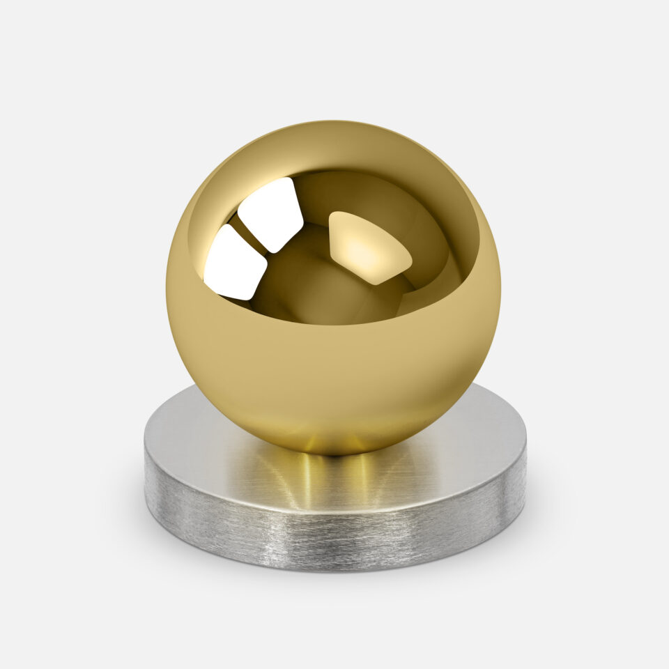 Galka meblowa MONA M SILVER-GOLD