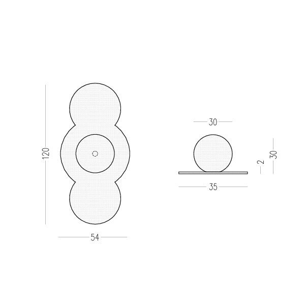 PILLOW BUBBLE+ ODETE M OPEN&HIDE