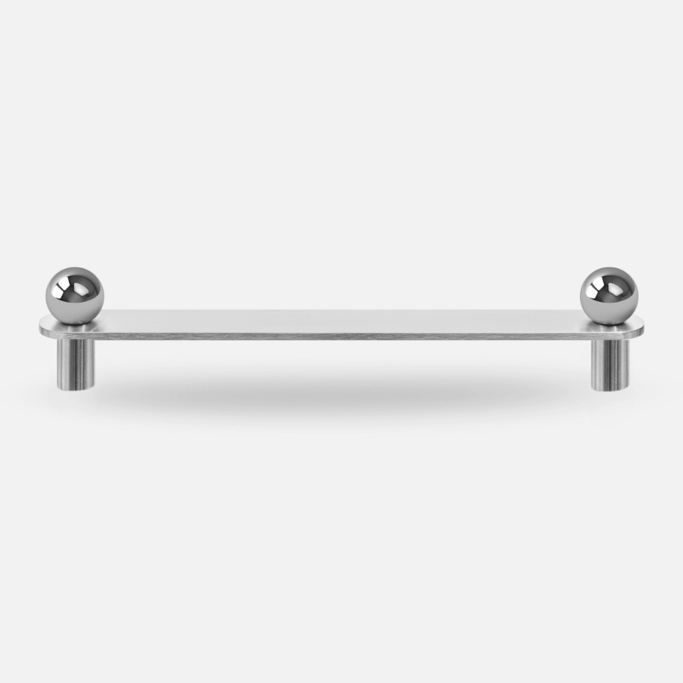 Podłużny uchwyt POLA LING SILVER 185