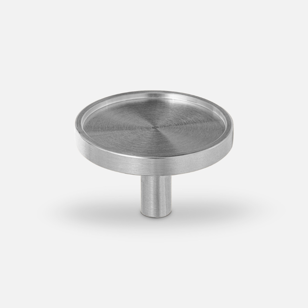 silver furniture knob
