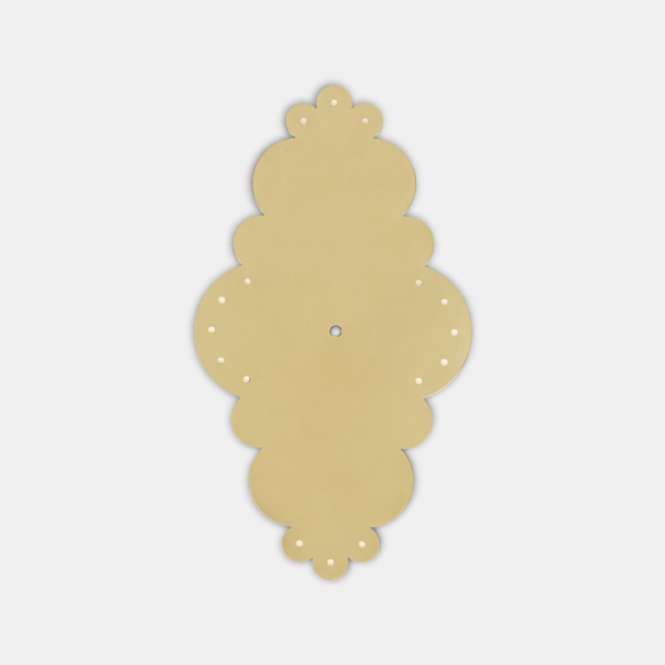 brass washer for furniture knob