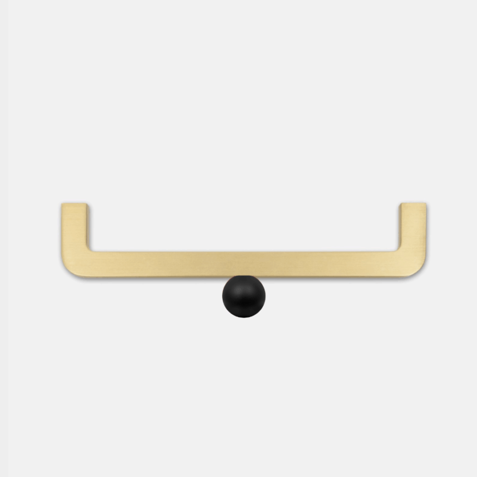 zloty uchwyt meblowy