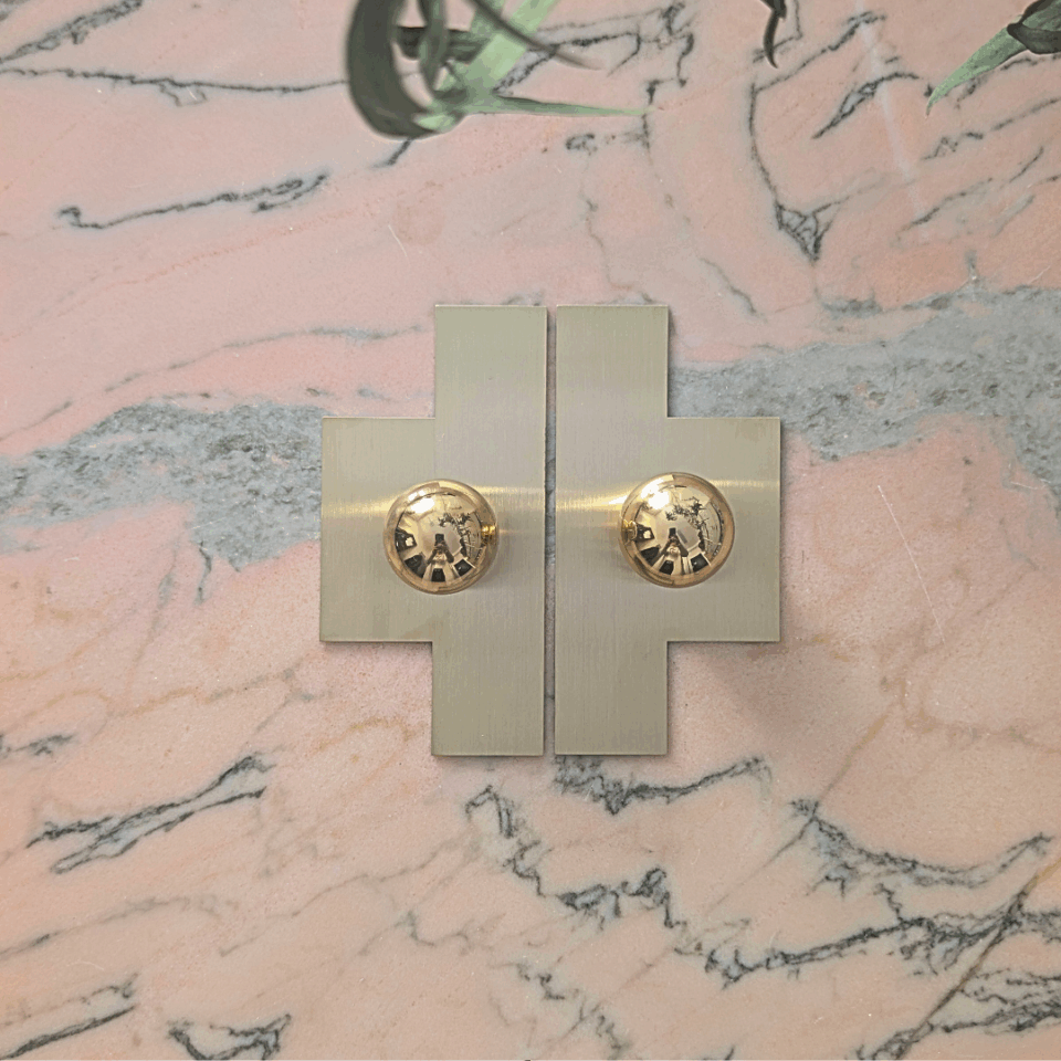 uchwyt mosiężny designerski